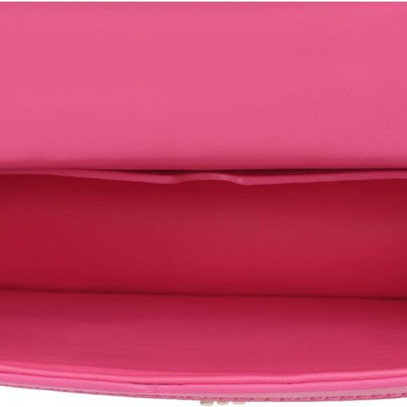 Small Quilted Crossbody Bag, Trendy Designer Mini Shoulder Bag, Phone Wallet Pur - Picture 5 of 6